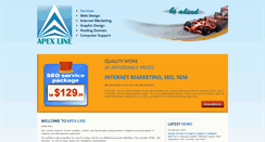 Desktop Screenshot of apex-line.com
